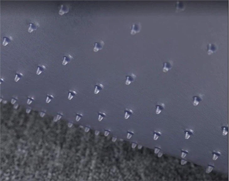 PVC 46 X 60 Rectangle Shape Chair Mat For Carpets
